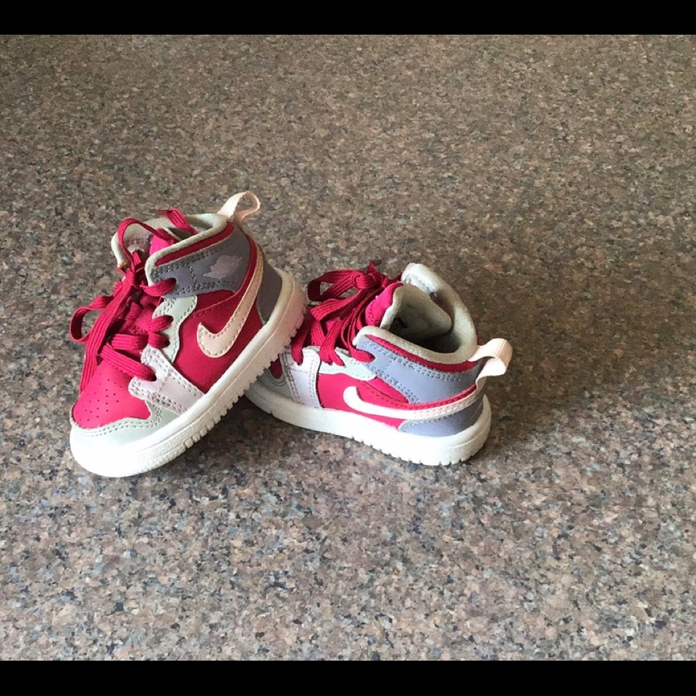 Nike baby girl Air Jordan sneakers size 3c